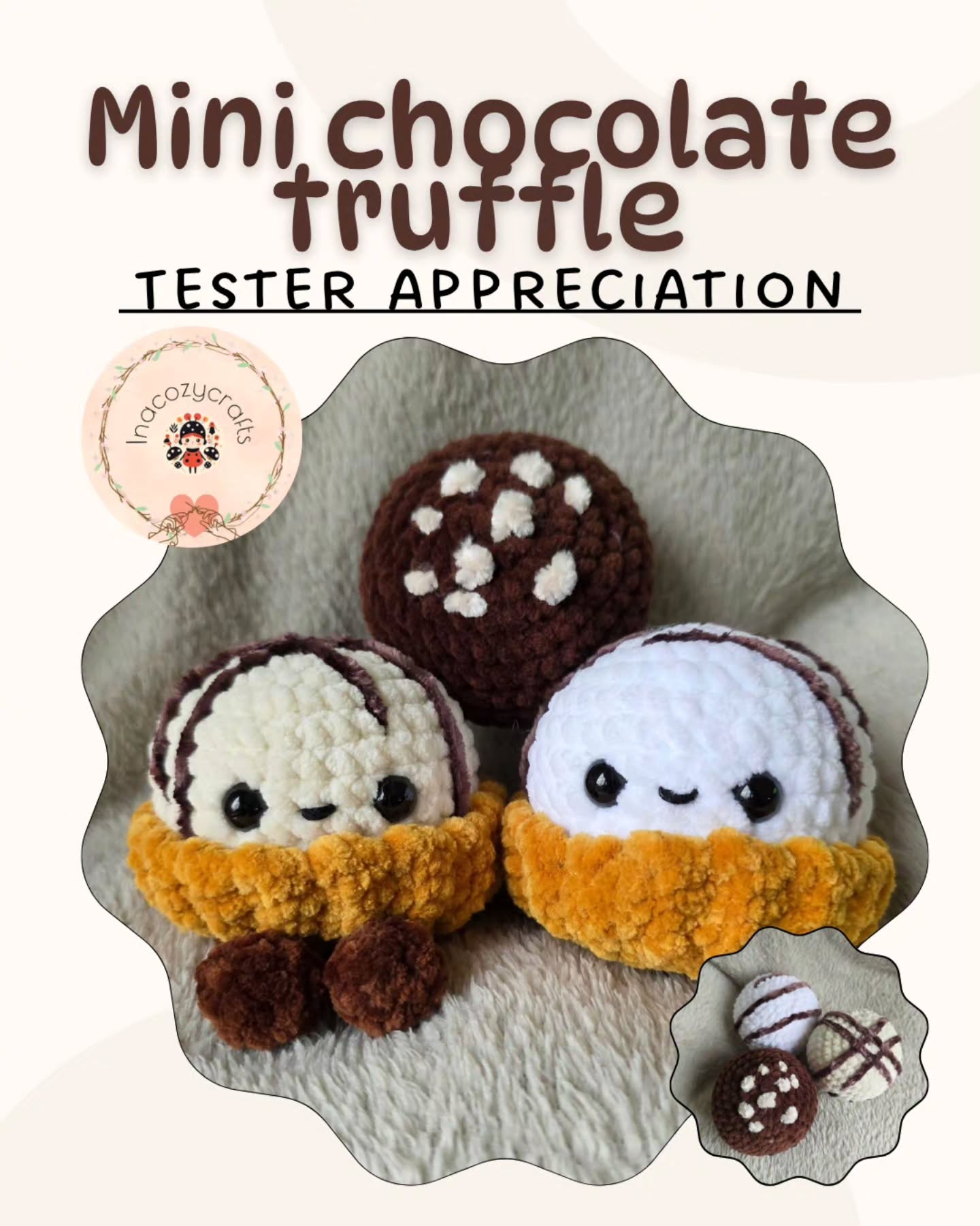 Crochet amigurumi by InaCozyCrafts, photo 4